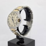 Cartier Ballon Bleu 36mm — Steel & Yellow Gold with Diamond Bezel 2