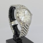 Rolex Oyster Perpetual Datejust 31 — Steel & White Gold, Silver Diamond Dial 3