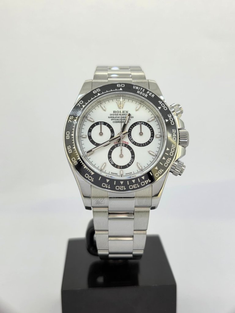 Rolex Cosmograph Daytona — White Panda Dial, Black Cerachrom Bezel 1