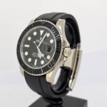 Rolex Yacht-Master 42 — 18k White Gold, Black Dial, Oysterflex 2